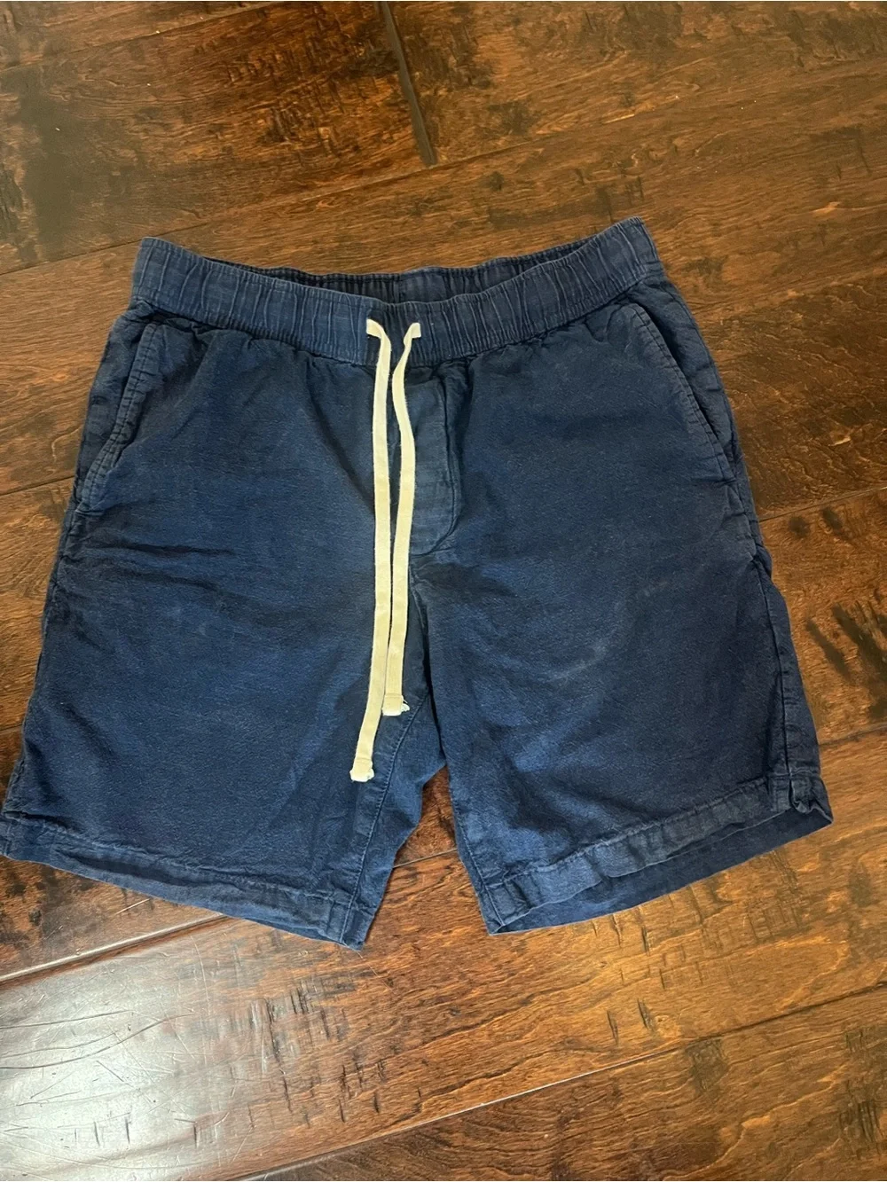Banana Republic Men's Navy Deck Shorts with Drawstring